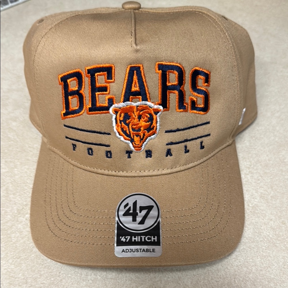 47 Brand Tan Bears Football Cap
